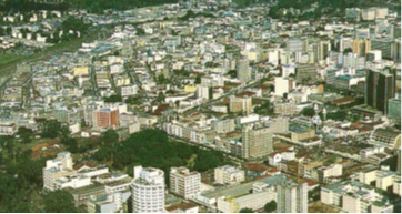 1990年代のナイロビの街